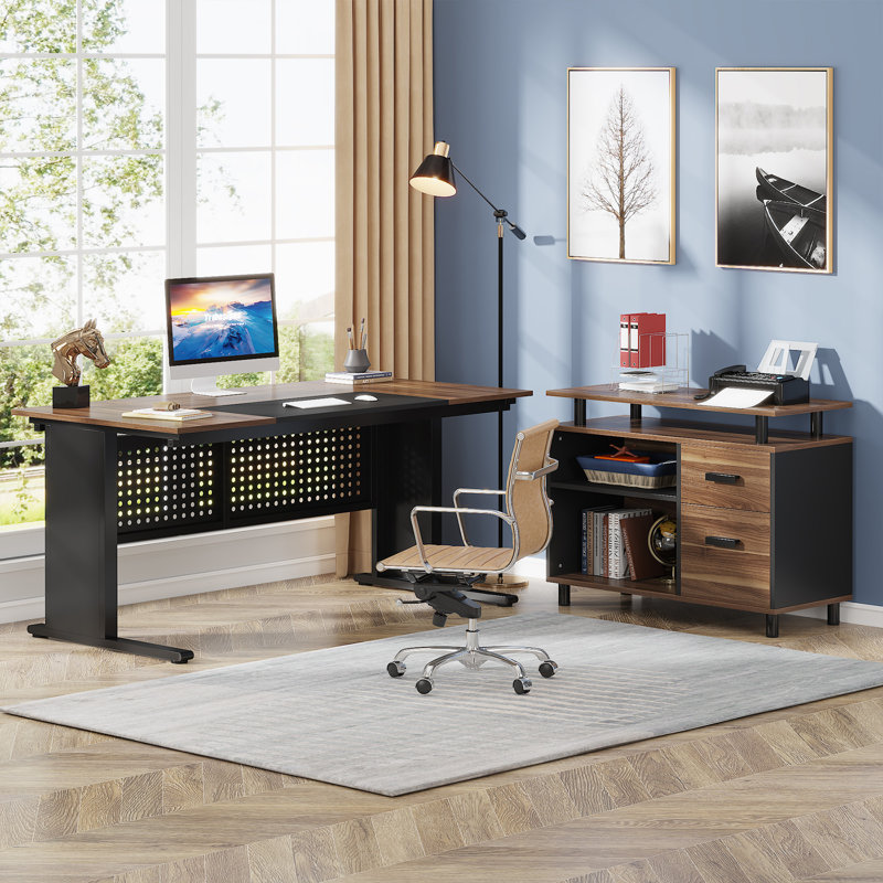 Ottovile+63''+W+Executive+Desk